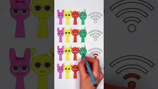Incredibox Sprunki Fill the Box Wifi 😻 Emotions Game #sprunki #shortsviral #trending #art