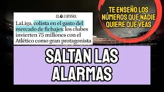 SALTAN LAS ALARMAS EN LA LIGA: ¡20 MILLONES DE EUROS GASTADOS EN ENERO ENTRE 19 CLUBES DE PRIMERA!