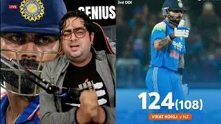 VIRAT KOHLI 108(124) RUNS INDIA 296/9 vs 337/8 NEW ZEALAND NZ WON 41 RUNS#Virat Kohli 108(124)#viral