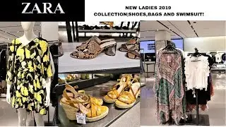 ZARA NEW LADIES 2019 SPRING/SUMMER COLLECTION |SHOES/BAGS/SWIMSUITS