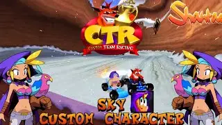 CTR Crash Team Racing: Sky Custom Character Mod