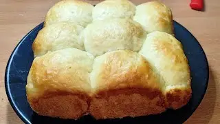 Bakery style pav buns without oven and without eggs || Homemade pluffy soft pav buns