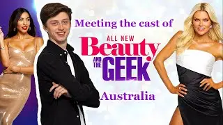 Meeting the cast of BEAUTY AND THE GEEK Australia.
