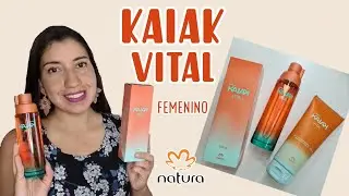 Kaiak Vital femenino 🌊 perfumería Natura