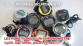Chronom&egrave;tres digitaux - Les diff&eacute;rentes fonctions