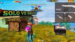 SOLO VS SQUAD | BEST HEADSHOT ⚡| WITH Mobile 📱 Free Fire Max | MOBILE GAMEPLAY..