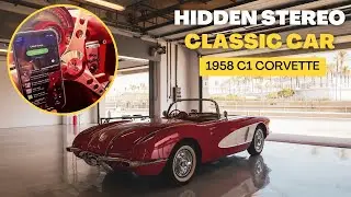 CLASSIC CAR BLUETOOTH  STEREO - HIDDEN - KEEP ORIGINAL LOOK - C1 CORVETTE - 1958 - ONLY $20