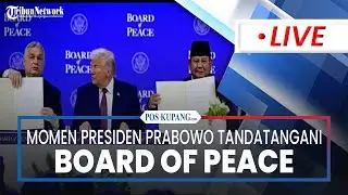 🔴Momen Presiden Prabowo Tandatangani Board of Peace (BoP) Charter, Davos