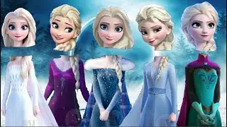 Elsa Wrong Head puzzle |Elsa Wrong head cartoon | Wrong head top superhero Elsa | KidsLearnStore EP2