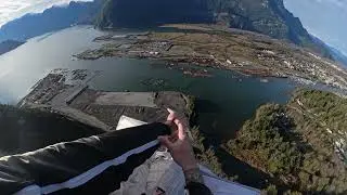 Squamish In December Wingsuit Base Jumping