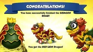 GREEN LION DRAGON HATCHING + RED LION UNLOCKING! - DML #1272