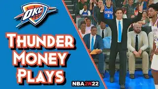 4 Thunder Money Plays In NEXT GEN NBA 2K22 ! | Playbook Tutorial For MyTeam, MyNBA, & Play Now