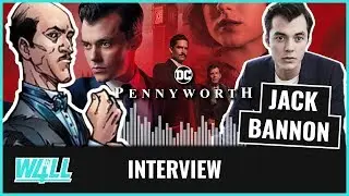 PENNYWORTH Actor JACK BANNON channels Michael Caine in the New DC TV Show | Pennyworth Interview