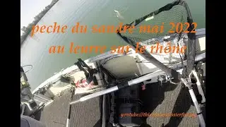 Peche de  plusieurs sandres dont un gros décroché au bateau ,mai 2022.