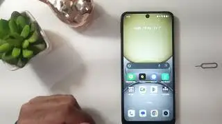 Como colocar o cart&atilde;o micro SD no Realme C75