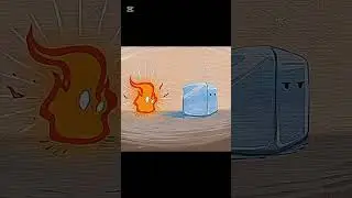 FIRE VS ICE WHO WILL WIN WAIT FOR END#viral #shorts