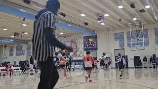 HB Hoops White vs Hawks Hoops 12u Orange 