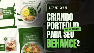 Criando PORTFÓLIO NUTRICIONISTA com IA e FIGMA para BEHANCE - #016 #BDD