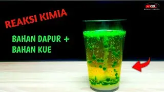 EKSPERIMEN SEDERHANA CUKA DICAMPUR SODA KUE DAN MINYAK GORENG HASILNYA MENAKJUBKAN || MAKE LAVA LAMP