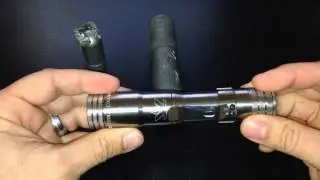LensLight Flashlights - Micro, Mini and KO - Titanium Versions