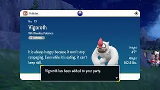 Where to find Vigoroth | Pokemon Scarlet and Violet