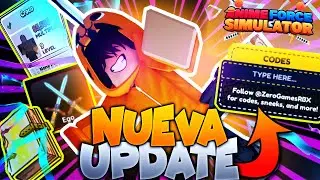 TODO SOBRE LA NUEVA UPDATE + 2 CODE | Anime Force Simulator ROBLOX GAME