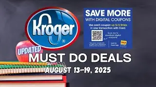 *FREEBIE* Kroger UPDATED Must Do Deals for 8/13-8/19 | 5x Digitals, $10/$40 Digital, & MORE