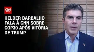Helder Barbalho fala à CNN sobre COP30 após vitória de Trump; Veja na íntegra | CNN 360º