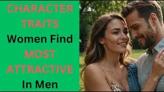 CHARACTER TRAITS women find MOST ATTRACTIVE in men. Most desired PERSONALITY TRAITS.