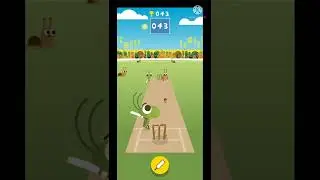 off line cricket game my first life 150 runs and my first game play