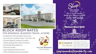 Sleep Inn & Suites Webb City - Block Room Rates