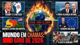 GIRO GEOPOL&Iacute;TICO 2026: O Ultimato de Trump e a Nova Alian&ccedil;a China-Col&ocirc;mbia