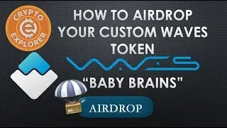 How To Airdrop Your Custom Waves Token