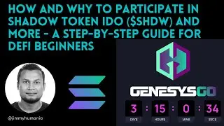 Why & How to Participate in Shadow IDO ($SHDW) and More &mdash; A Step-by-Step Guide for DeFi Beginners