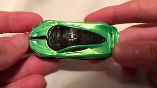 Hot Wheels McLaren P1 (2018 HW Exotics | Перекраска в зеленый цвет)