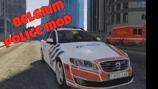 GTA V Belgium Police Mod