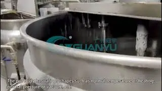 Cream Mixing Tank Electric Heating