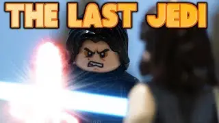 LEGO Star Wars The Last Jedi BATTLE ON CRAIT (Stop Motion Animation)