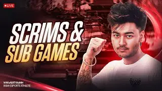 BGIS 2026 Grind with Regular Streamer  | TRAINING AND SCRIMS | Aditya is Live!!