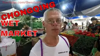 CHONGQING'S CHINESE WET MARKET!
