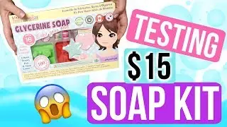TESTING A KID&rsquo;S SOAP KIT | Royalty Soaps