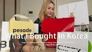 【購入品】韓国で買ったものを一挙大公開！🛒ファッション、雑貨など