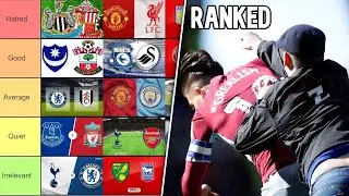 RANKING UK FOOTBALL RIVALRIES