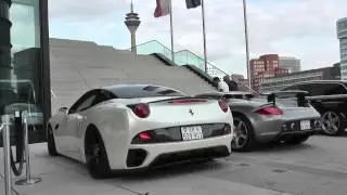 Porsche Carrera GT & Novitec Ferrari California Sound!