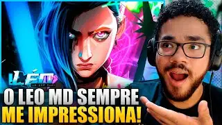 QUE MÚSICA BOA! Léo MD & NeshyzK - My Enemy (Jinx/Arcane) [REACT]