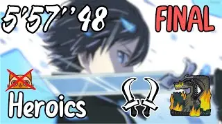 [MHW:IB PC] Fatalis Dual Blades Solo Heroics No Palico | 5'57