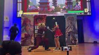EL GRAN TORNEO DE RUGAL #cosplay #kof #kof2002 #ishiokanocosplay #rugal #torneo #presentación