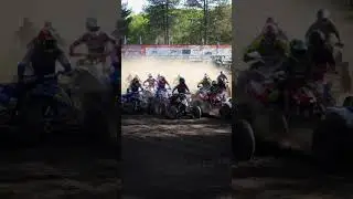 3 - 2 - 1 - Gooo 🏁 #youtubeshorts #atvmx #quadracing #emx #holeshot