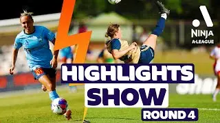 Ninja A-League 2025-26 Highlights Show | Round 4