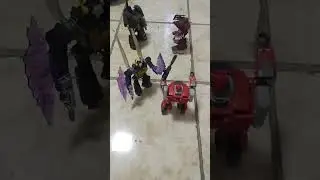 Autobots VS Decepticon shuttle part 2. Warpath and Ironhide VS kickback and Brawl